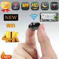 4K Mini WiFi Security Camera – Night Vision, Motion Detection & Remote Viewing